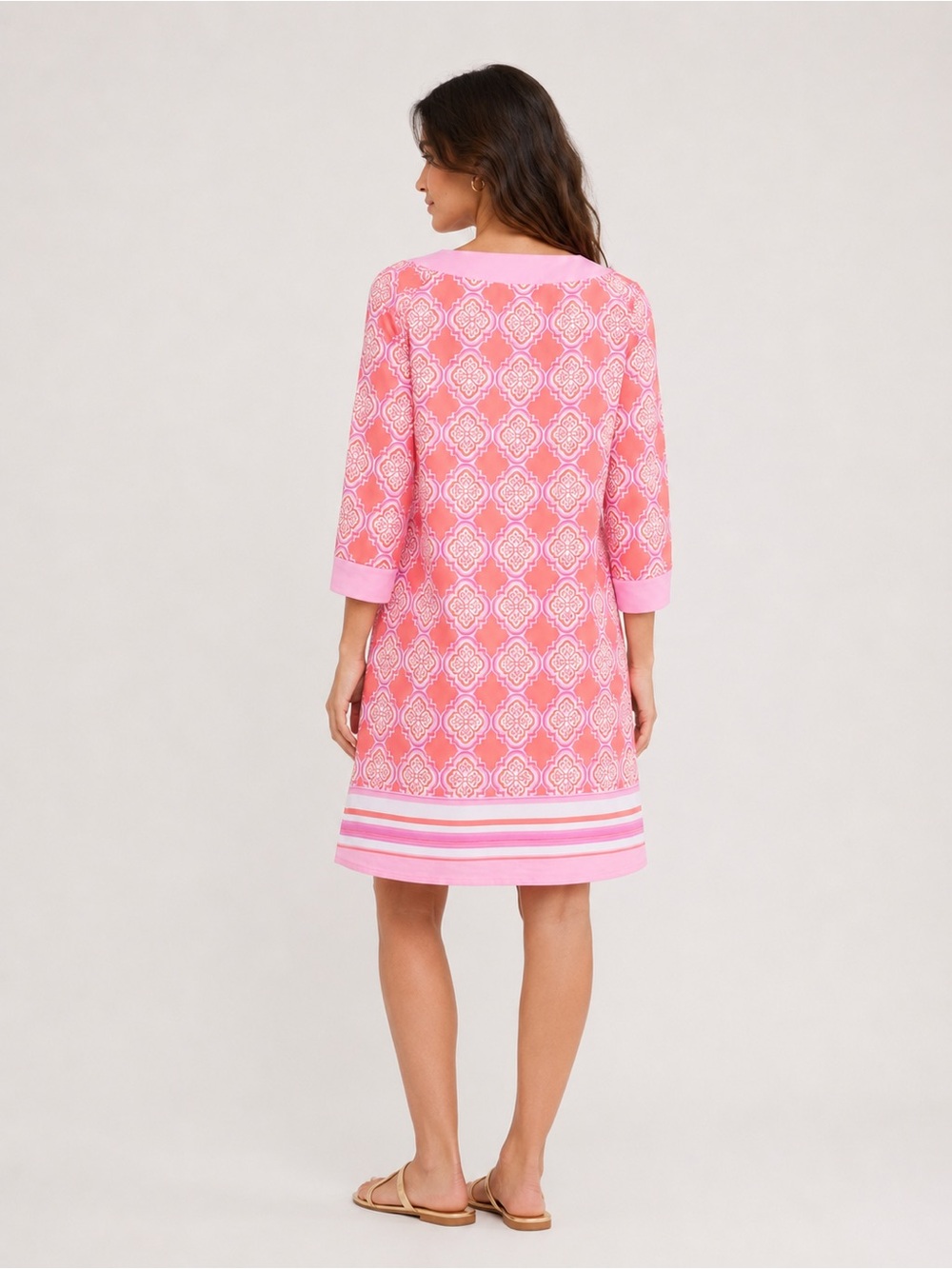 🎉LAST PIECE 🎉 Cabana Life Tunic‎ Cover-Up Dress - UPF 50+, Long Sleeve - Picture 2 of 4
